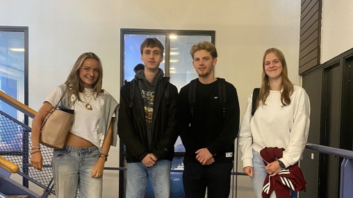 Deelnemer Hogeschool Leiden X fietstocht HagaZiekenhuis Den Haag – UMC Amsterdam voor Stichting TAAI